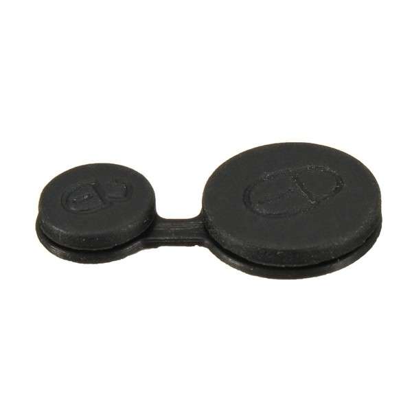 2 Button Key Fob Case Rubber Pad For Peugeot 106 206 306 405 406 SAXO XSARA