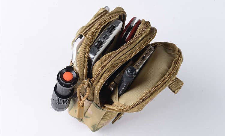 Outdoor Tactical Sport Multi-functional Waist Belt Pouch Wallet Storage Bag For Smartphone