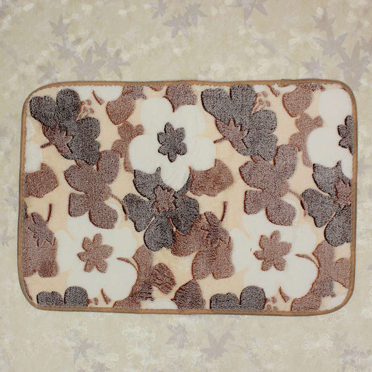 absorbent coral velvet carpet