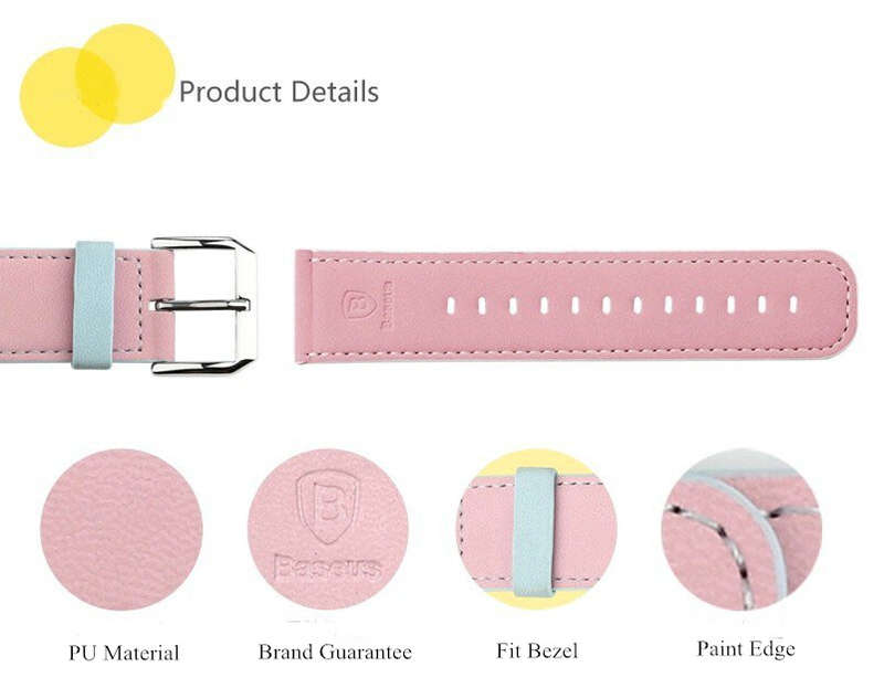 BASEUS Soft PU Leather Watchband Apple Watch