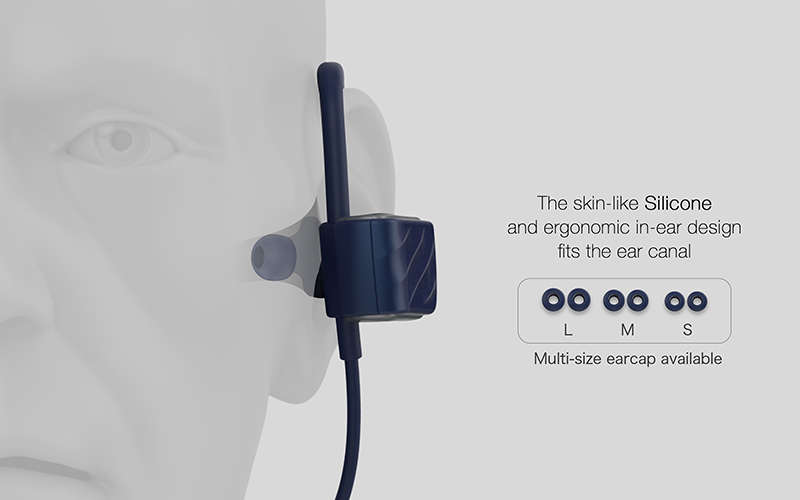 Roman S560 Sport Anti-sweat Stereo Wireless Bluetooth V4.1 Headphone Earphone With Mic