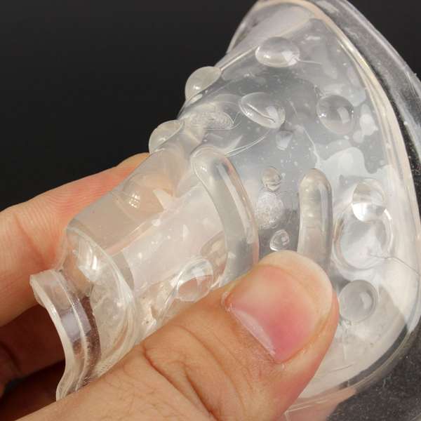 1 Pair 5-Layer Unisex Silicone Gel Shoe Pads Cushion Inserts Heel Foot Insoles