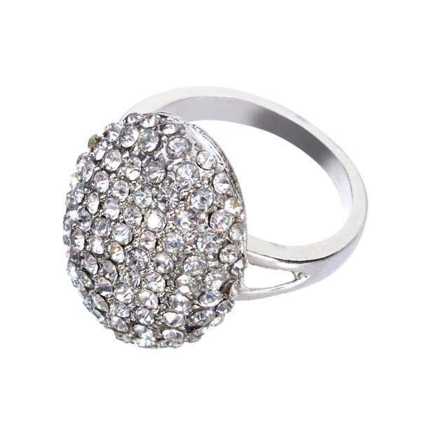 Crystal Finger Ring
