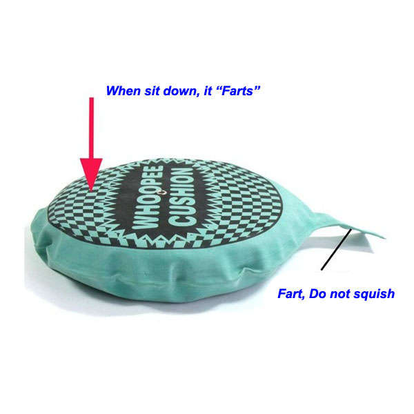 Whoopee Cushion Fart Pad Jokes Gags Pranks Maker Trick Funny Toy 