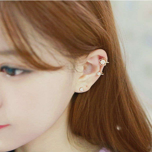 Gold Plated Ear Studs