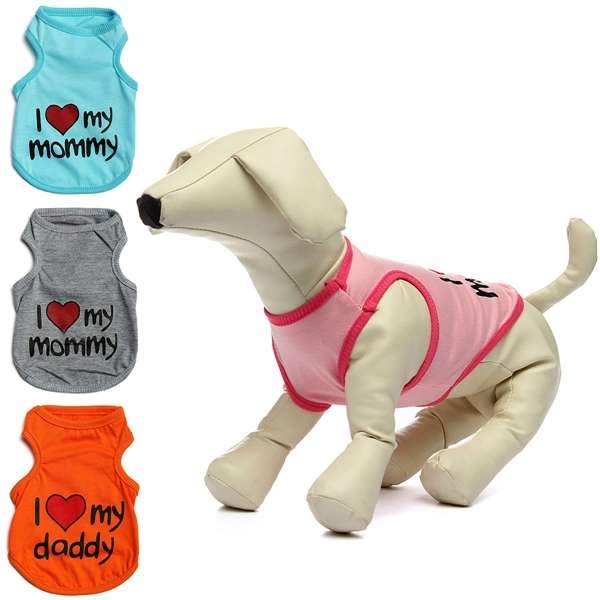 Pet Love My Mommy/Daddy Vest