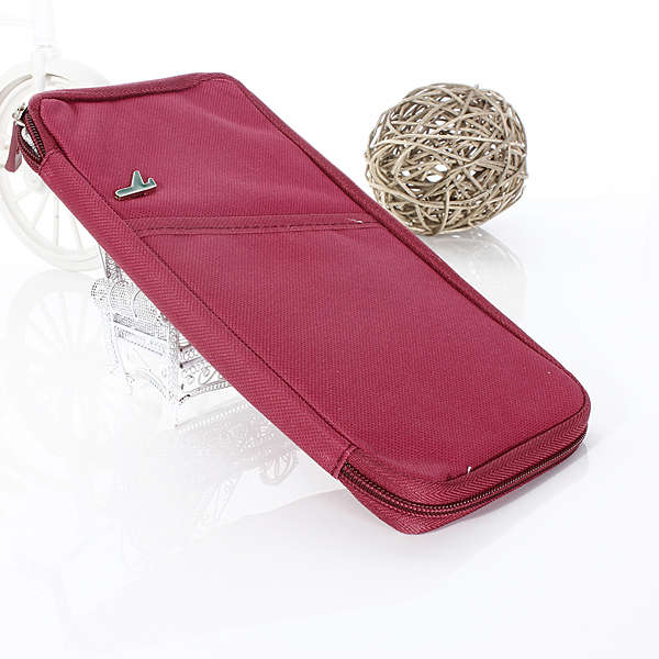 Multi-Color Travel Passport Holder Organizer Protector Wallet