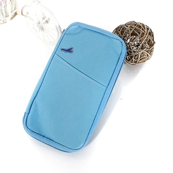 Multi-Color Travel Passport Holder Organizer Protector Wallet