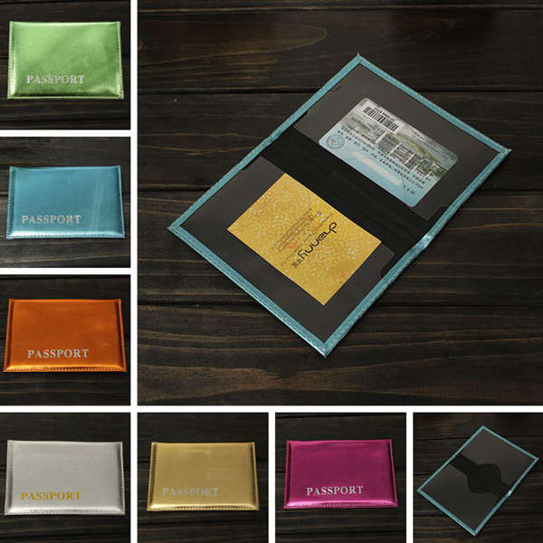 Travel Passport Holder Case Bag Ticket ID Card Cover Protector Cover 