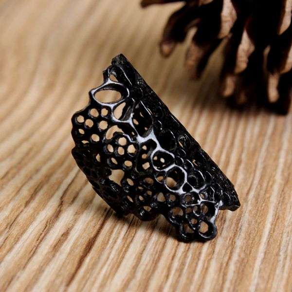 Lace Flower Finger Ring