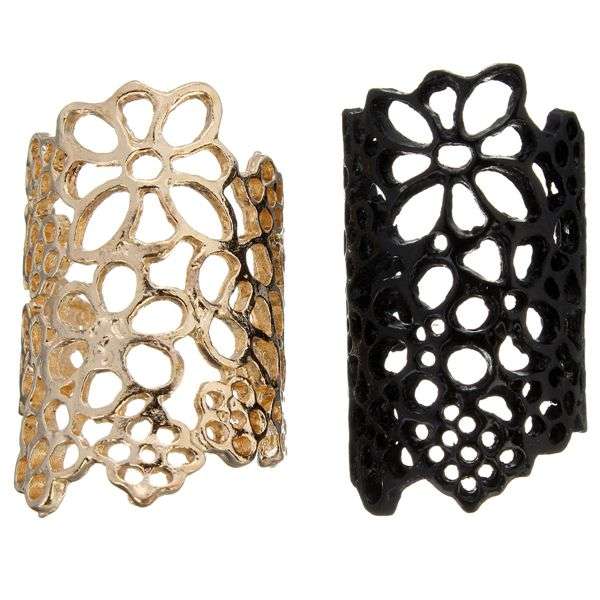 Lace Flower Finger Ring