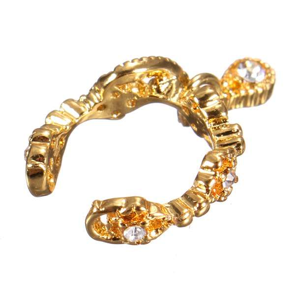 Rhinestone Wrap Ear Cuff