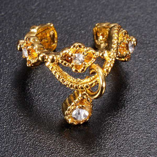 Rhinestone Wrap Ear Cuff