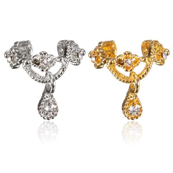 Rhinestone Wrap Ear Cuff