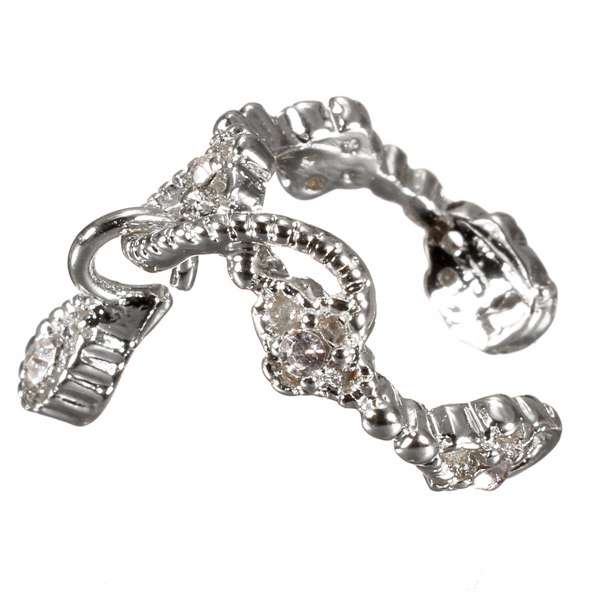 Rhinestone Wrap Ear Cuff