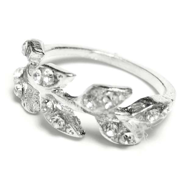 Crystal Knockle Ring