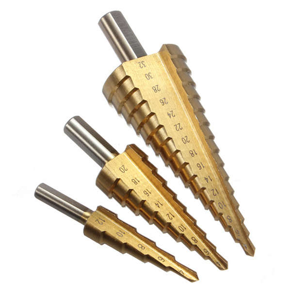 Triangle Shank Step Drill Bit