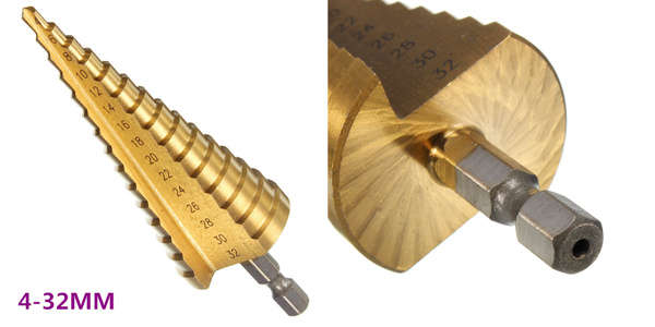 4-32mm HSS Step Drill Bit