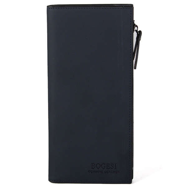 Business Men Bifold Long Clutch Wallet Purse Money Pockets Card Holder