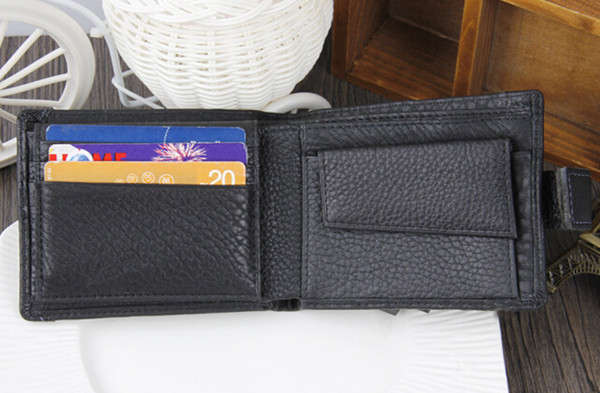 Men Leather  Pockets Wallet Money Purse ID Credit Card Clutch