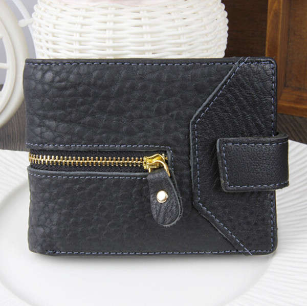 Men Leather  Pockets Wallet Money Purse ID Credit Card Clutch