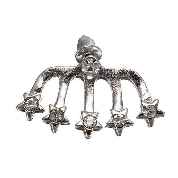 crystal cuff earring