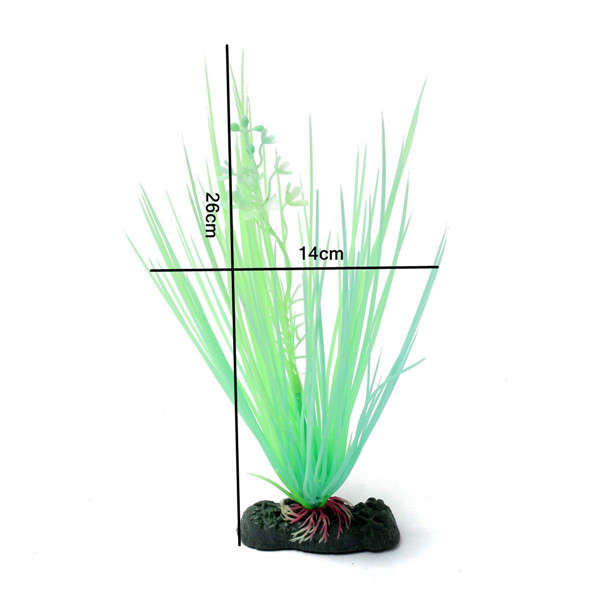 Aquarium Fish Tank Glowing Artificial Plant Grass Fish Tank Simulation Plants