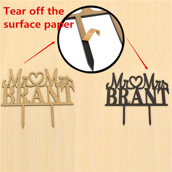 Wedding Cake Topper Personalized Wedding Cake Decoration 