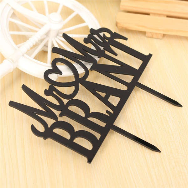 Wedding Cake Topper Personalized Wedding Cake Decoration 