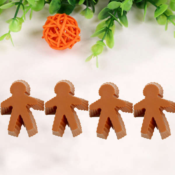 4pcs Silicone man shape Cake Cupcake Mold Muffin Jelly Molds Mould