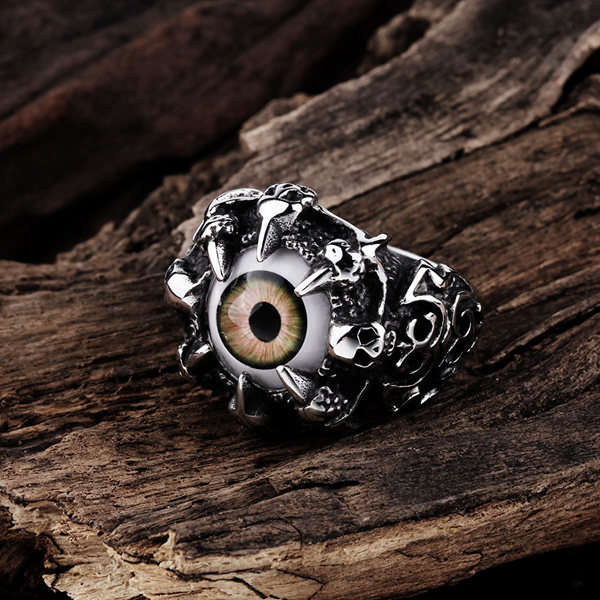 Claw Evil Eye Ring