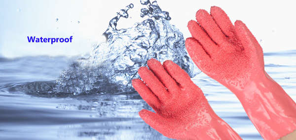 1 Pair Peeling Tomato Gloves Peel Vegetable Fish Scale Gloves Kitchen Tools