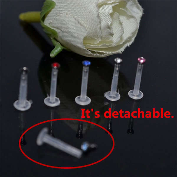 Crystal Lip Rings