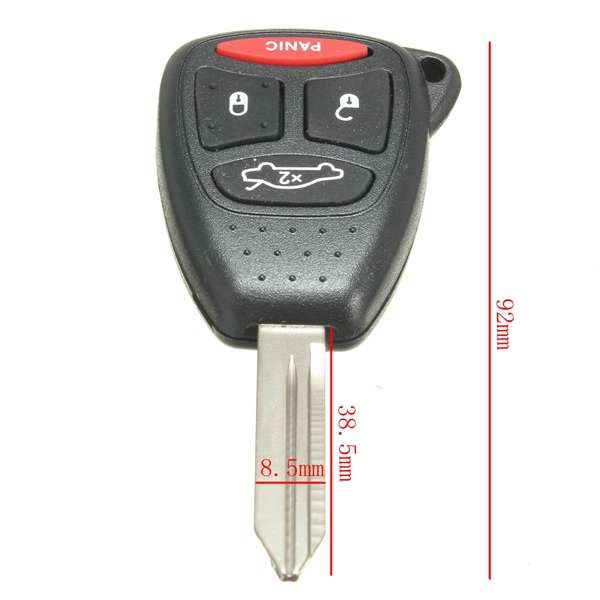 Dodge Remote Key Cover