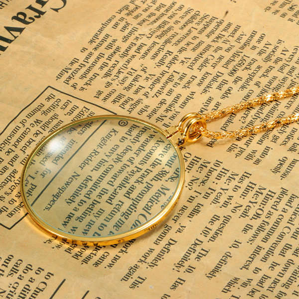 Monocle Glass Necklace