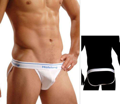 SUPER SOFT -ONE NWT SEXY MEN'S UNDERWEAR  BAMBOO FIBER  JOCK STRAP THONG SZ L(W27-30")