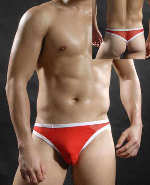SUPER SOFT -ONE NWT SEXY MEN'S  BAMBOO FIBER MESH THONG XL(W32-35")