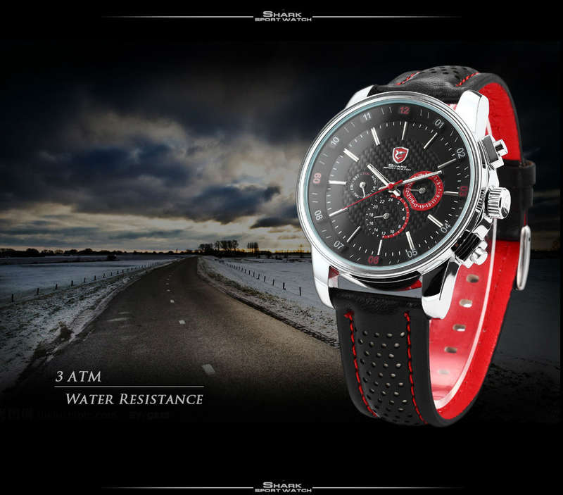 *RRP @ R1800* SHARK GRAN TORINO **CARBON INFUSED** CHRONOGRAPH WATCH W/ BOX, PAPERS, LOADED!!