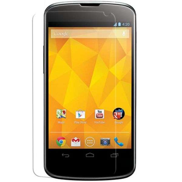 Front and Back Screen Protectors for LG E960 Google Nexus 4