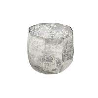 Candle Holder - Silver votive anti glass candle holder