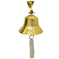 Bell - Wall mounted Brass Bell 13 x 16 cm