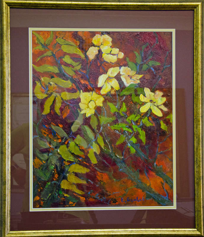 Painting - Yellow rose