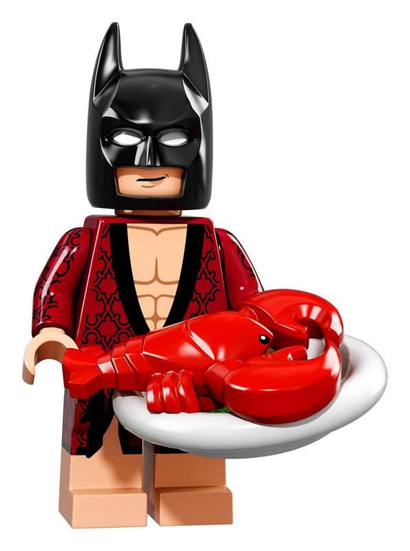 **LIMITED EDITION**Lobster Lovin' Batman- The LEGO Batman Movie Minifigure