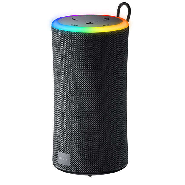 Havit SK833BT Ring Light Wireless Speaker (Large)  Black