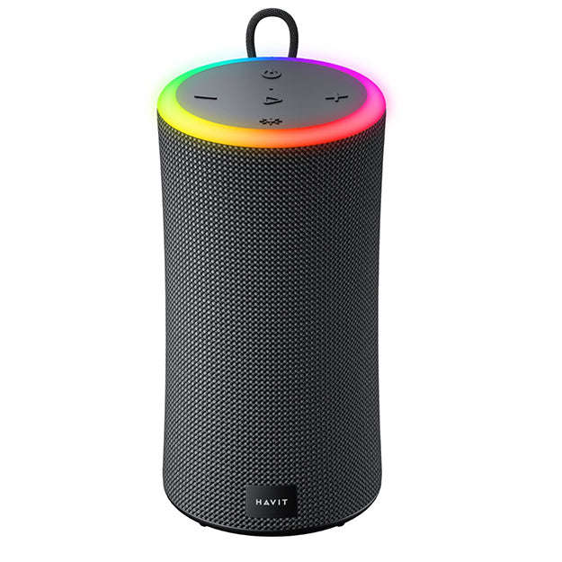 Havit SK833BT Ring Light Wireless Speaker (Large)  Black