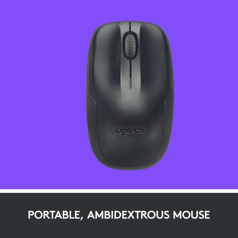 Logitech MK220 Compact Wireless Keyboard Mouse Desktop Set