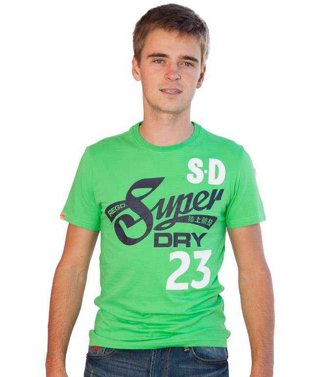 SUPERDRY Vintage Premium Tee - SUPERDRY Large