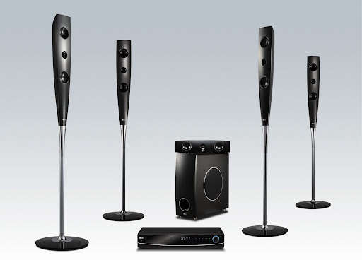LG HT-762 DVD 5.1 Surround Sound Home Theatre System