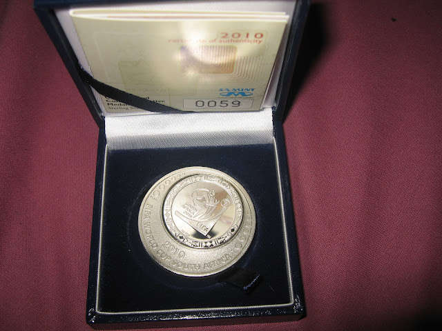 FIFA Silver Rotating Coin Absolutely Stunning