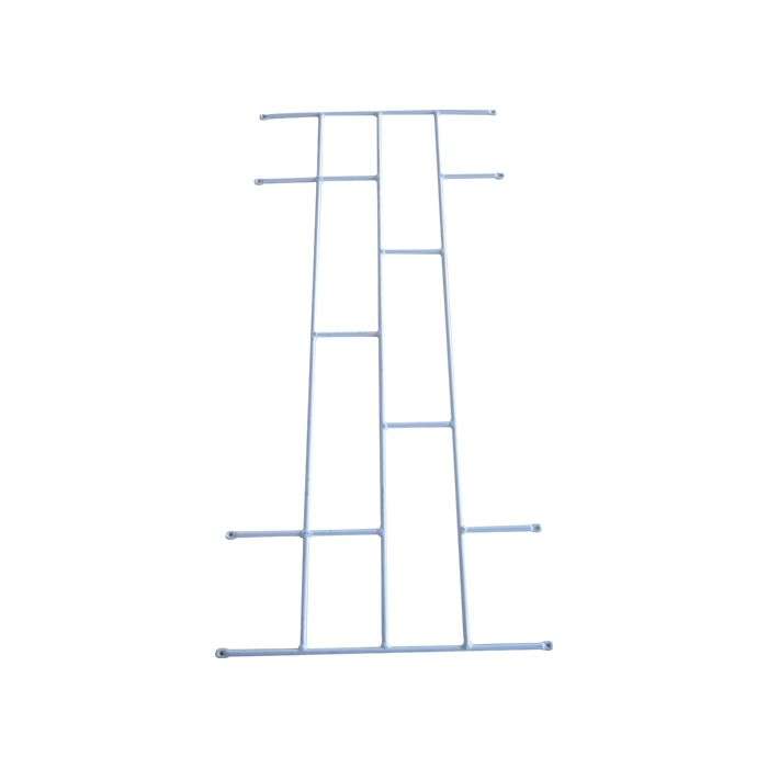 Xpanda White Brick Design Steel Window Burglar Bar 460 x 1000mm